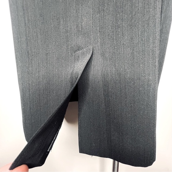 (18) Women’s WORTHINGTON-Black Straight Pencil Skirt Suit Lined one button Zip - Picture 14 of 15